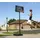 Lifetime Stahl Basketballkorb Texas Schwarz/Blau 112x304 cm