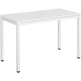 home collective Schreibtisch Bürotisch Computertisch | vielseitiger Tisch für Homeoffice & Küche, robust & platzsparend, ideal auch als Esstisch | weiß