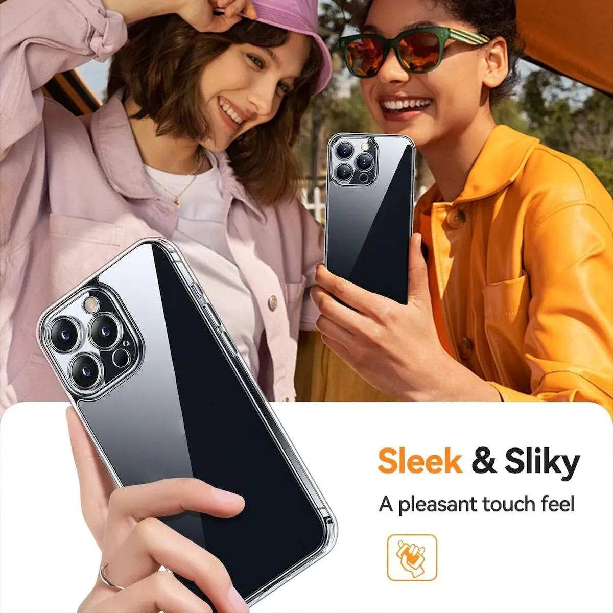 Schutzhülle für iPhone 15 Pro Kamera Case Panzerhülle Handyhülle Cover Tasche Transparent Smartphone Bumper