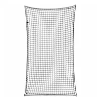 vidaXL Anhängernetz mit Gummiseil 6 x 3,5 m Schwarz