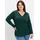 sheego Langarmshirt Grün 52/54
