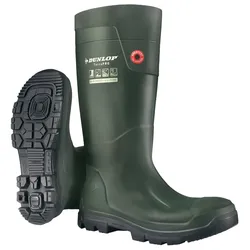 Dunlop Sicherheits-Gummistiefel Purofort TerraPro, olivgrün, 38