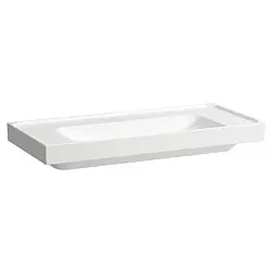Laufen Meda Waschtisch H8101190001121 100x46cm, unterbaufähig, ohne Überlauf, ohne Hahnloch, weiß