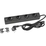 Adam Hall Accessories 87470 Steckdosenleiste 4-fach