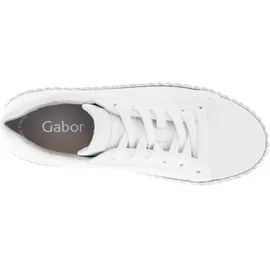 Gabor Plateausneaker Damen Weiß 42