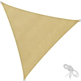 Tectake Sonnensegel, beige