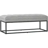 Homcom Bettbank Hellgrau, Kunststoff, 44x45.5x120 cm Esszimmer, Bänke, Sitzbänke