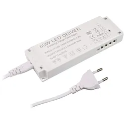 LED Netzteil 60W 12V 8Port weiss