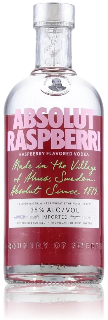 Absolut Raspberri Vodka 40% Vol. 0,7l