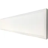 tm lecom 120x30 cm LED Deckenleuchte Panel 40w Panel inkl. Aufbaurahmen Quadrat 3000K Warmweiß - Weiß