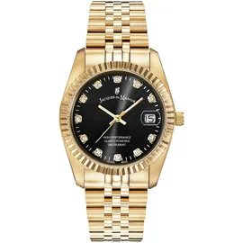 B JACQUES DU MANOIR Inspiration Edelstahl 36 mm 123456