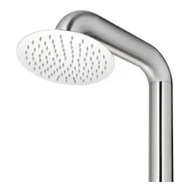 vidaXL Gartendusche 225 cm edelstahl 315941