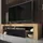 Selsey TV-Lowboard 140 cm Schwarz/Eiche