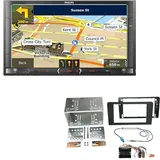 Philips Autoradio Navi Bluetooth USB für Audi A3 2006-2012 teilaktiv rubbertouch