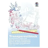 URSUS Zeichen und Künstlerbedarf Transparentblock Format DIN A3, 25 Blatt weißes Transparentpapier 65 g/m2