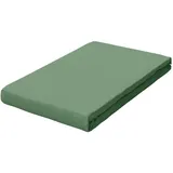 schlafgut Pure Topper Baumwolle 120 x 200 - 130 x 220 cm green mid