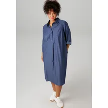 aniston plus Jeanskleid blau 48