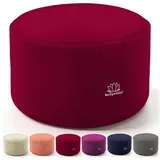 Body & Mind Meditationskissen Fitness Yogakissen, Boden Sitz-Kissen Polster für Meditation & Yoga rot