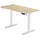 SENSE7 Nojo, Gaming Tisch, Weiss, Braun