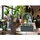 ETC Shop LED Tischbrunnen Wohnzimmer Zierbrunnen Dekoleuchte Asia Zimmerbrunnen Wasserspiel, mit 1,5m Kabel und Pumpe Buddha Design, anthrazit grau, 4x 0,13W LED 3000K 3W Pumpe, L x B x H 18 x 18 x 24 cm