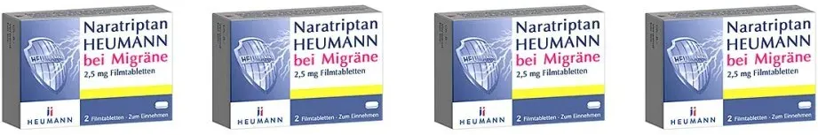 Naratriptan Heumann Bei Migräne 2,5 Mg Filmtabletten