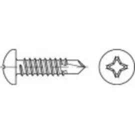 TOOLCRAFT Bohrschraube 4,8 mm 50 mm 500 Stück