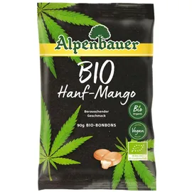 Bonbons Alpenbauer Bio Hanf Bonbons mit einem Hauch von Mango Glutenfrei 90g