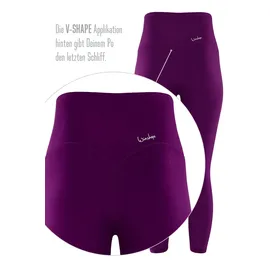 Winshape 7/8-Tights Damen Dark Plum XS