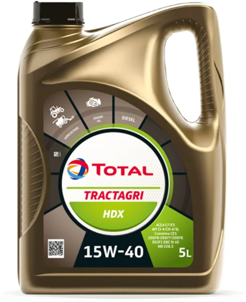 Huile moteur TOTAL ENERGIES Tractagri HDX 15W40 5L