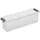 SUNWARE Q-Line Aufbewahrungsbox 27 x 9 x 8,4 cm 6-tlg. transparent/grau