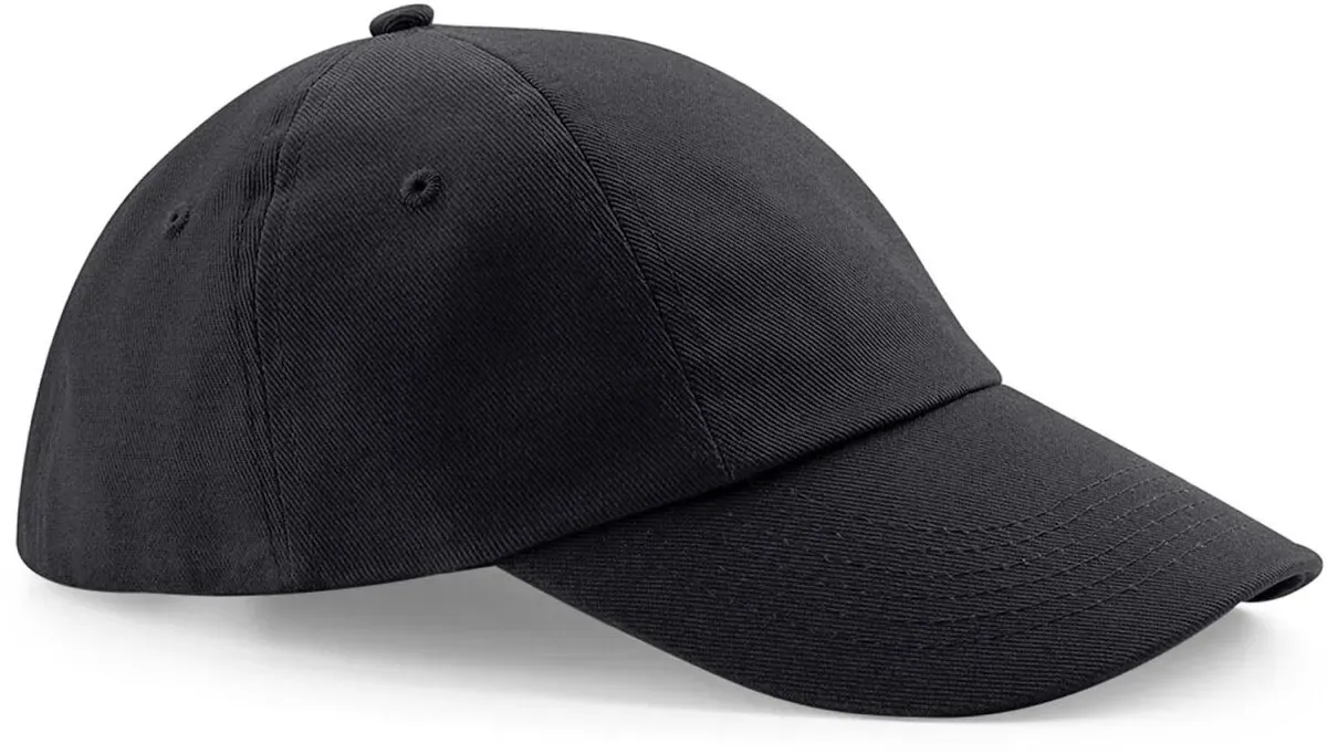 Beechfield Unisex 6-Panel Niedrigprofil Kappe Klassische Cap B58 black one size