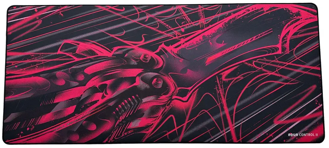 X-raypad x Huclan Aqua Control II Crimson Blade Mauspad - XXL