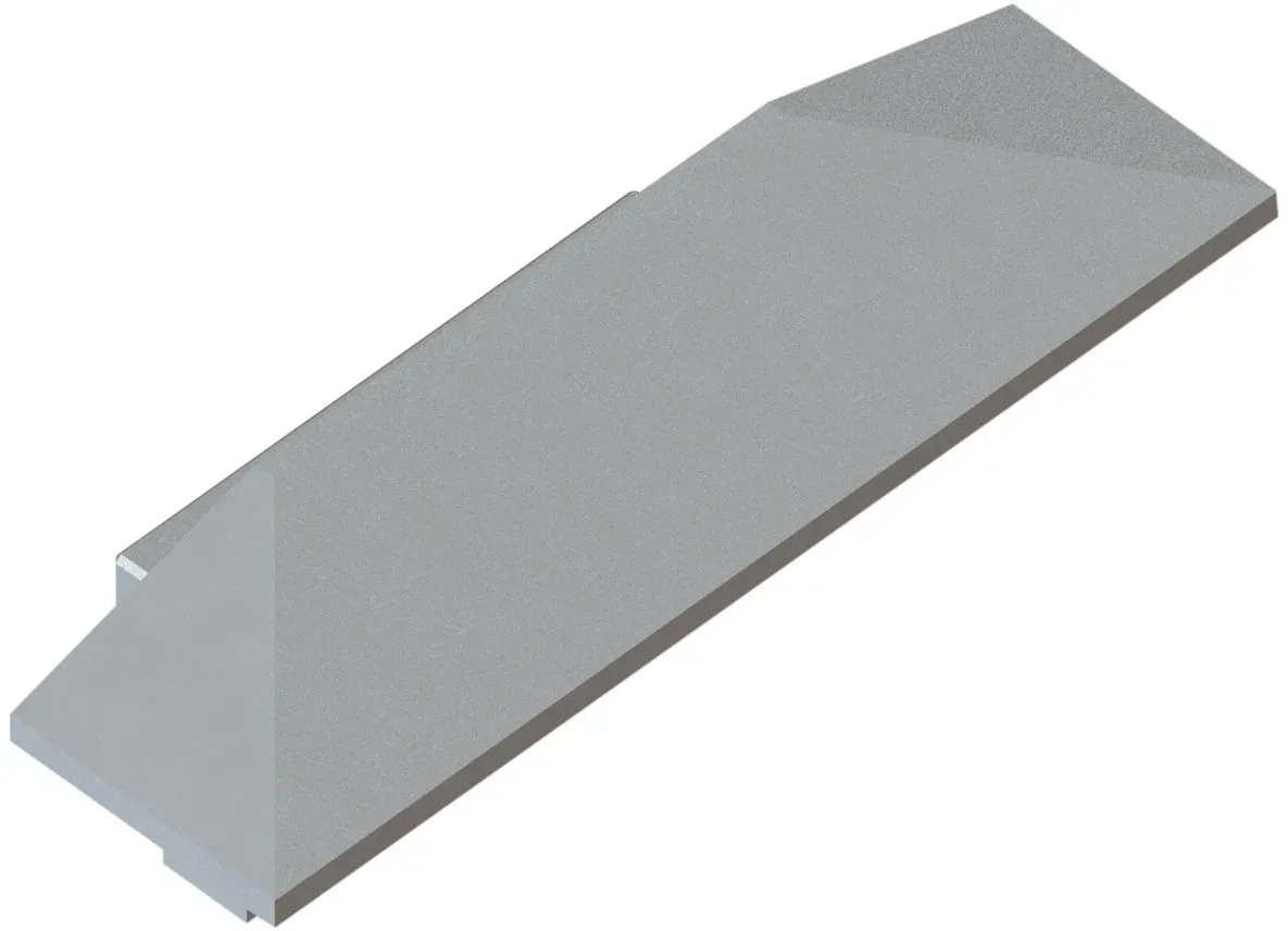 Bilton Endkappe Einbauprofil CT000E-A, Aluminium eloxiert