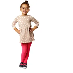 Kinder Strumpfhose 60 DEN Microfaser WL-010 - Fuchsie-80 - 116-122