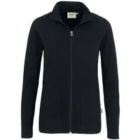 Hakro Damen Interlockjacke schwarz L