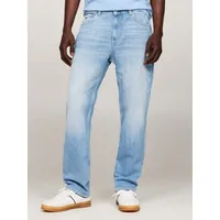 Tommy Jeans Regular-fit-Jeans »RYAN RGLR STRGHT«, mit Logoprägung, blau