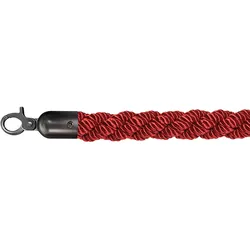 Absperrkordel Luxus Rot Schwarz