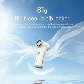 Nitecore NEF Nano Mini-Handventilator 0 cm Ventilator Weiß