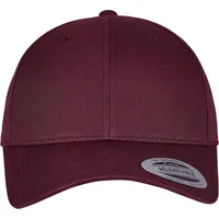 Flexfit Curved Classic Snapback Baseballkappe, Maroon, one Size