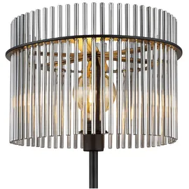 GLOBO Stehleuchte Gorley schwarz