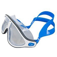 Speedo Unisex Erwachsene Biofuse Rift Mask Schwimmbrille, Bondi-Blau/Weiß, Einheitsgröße