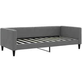 vidaXL Tagesbett 90 x 190 cm Dunkelgrau