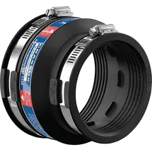 Crassus Adapterkupplung CAC 1155 Spannbereich 100-116 x 75-90 mm EPDM - PN 0,6 bar