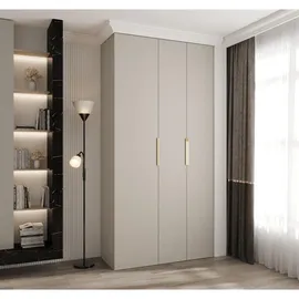 abiks möbel Drehtürenschrank COMO 120 x 245,5 x 50 cm Gold