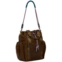 DESIGUAL Neo Grunge Globe Rucksack Braun