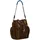 DESIGUAL Neo Grunge Globe Rucksack Braun