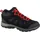 Columbia Redmond III Mid WP wasserdichte Wanderstiefel für Herren, Schwarz (Black x Mountain Red), 43 EU