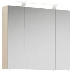 Stylife Spiegelschrank BENE - B/H/T ca. 80,00x75,00x16,00