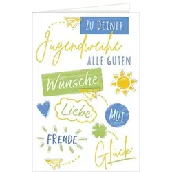 Jugendweihekarte 17-1143   Bild