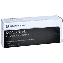 Tadalafil AL 20 mg Filmtabletten 48 St